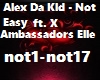 Alex Da Kid - Not Easy