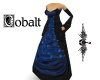 LE~Cobalt Antique Gown