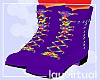 Kids rainbow shoes pride