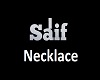 M I Saif Necklace Gold
