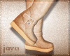 ! Creamy Casual Boots