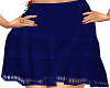 Lace skirt bleu
