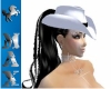 hat cowgirl rodeo white