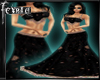 *F* Saree Dress BlackGld