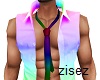 !z!Pride open shirt tie