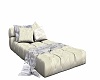 white bed