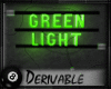 o: Green Ambi Neon Sign