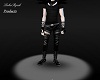 [LR] Black leather Jeans