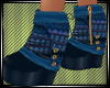 Blue Lena Boots