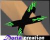 L toxic/spiked armband