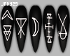 <J> Witch Fashion Nails