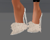 BLOSSOM LACE SLIDES
