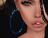 BLU DIAMOND HOOPS