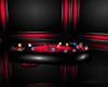 Red Toxicated Pool Table