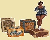 Wolf posing blocks