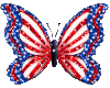 Patriotic Butterfly