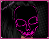 Neon Pink Skull Mask F