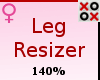 140% Leg Resizer - F