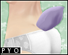 PYO| Purple bunny tail