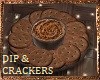 ☙ Dip & Crackers