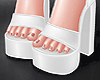 White Sexy Sandals