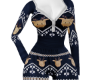 Christmas Blue pajama F