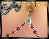 {S} Belly Beads [Pink]