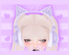 ♡Purple Headset♡