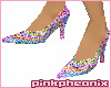 Rainbow Sparkle Heels