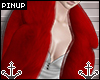 ⚓ | Fur Coat Red