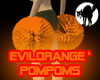 Evil Orange1 pompoms