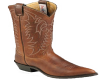 Brn Cowboy Boot Sticker