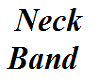 Dark Red neck band