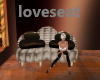 Velvet V Love Seat