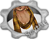 [S Mustard Vintage Scarf