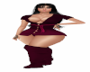 Maroon Knee Highs