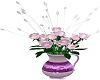 Pink & Purple Wed. Vase
