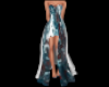 Abstract Evening Gown