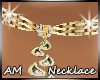 *AM*Golden Necklace Dr