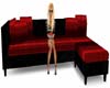 PH-Red & Black Couch