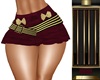 SKIRT BURGUNDY BUNDEL