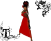 TJz long red dress