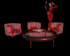 rose table n chair /danc