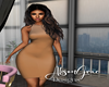Karla Camel Dress