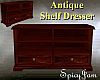Antq Shelf Dresser -Cabi