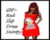 GBF~ Slip Dress Snoopy