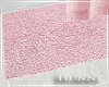H. Pink Bath Mat