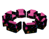 *B* Pink Chat Circle