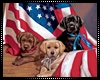 Patriotic Puppies Art
