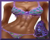 Purple Teal Gem Bikini